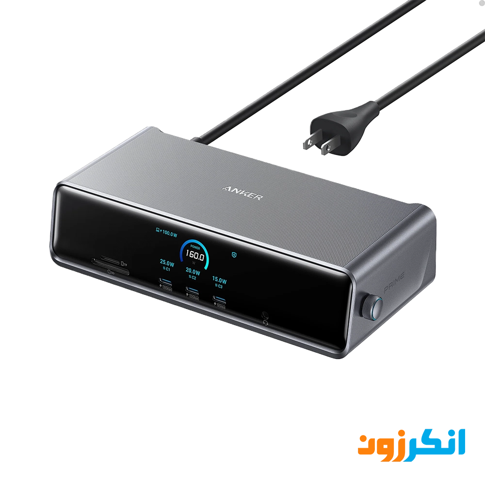 داک استیشن ۱۴ پورت انکر با سه خروجی تصویر مدل A83B3