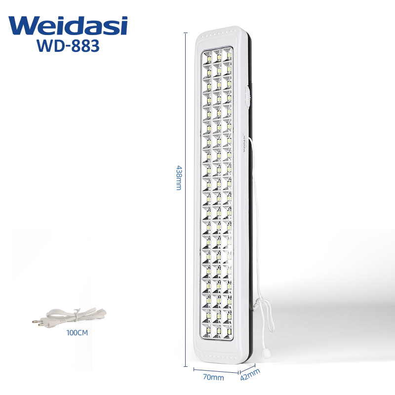 چراغ اضطراری ویداسی مدل WD-883 WEiDASi — تصویر ۸