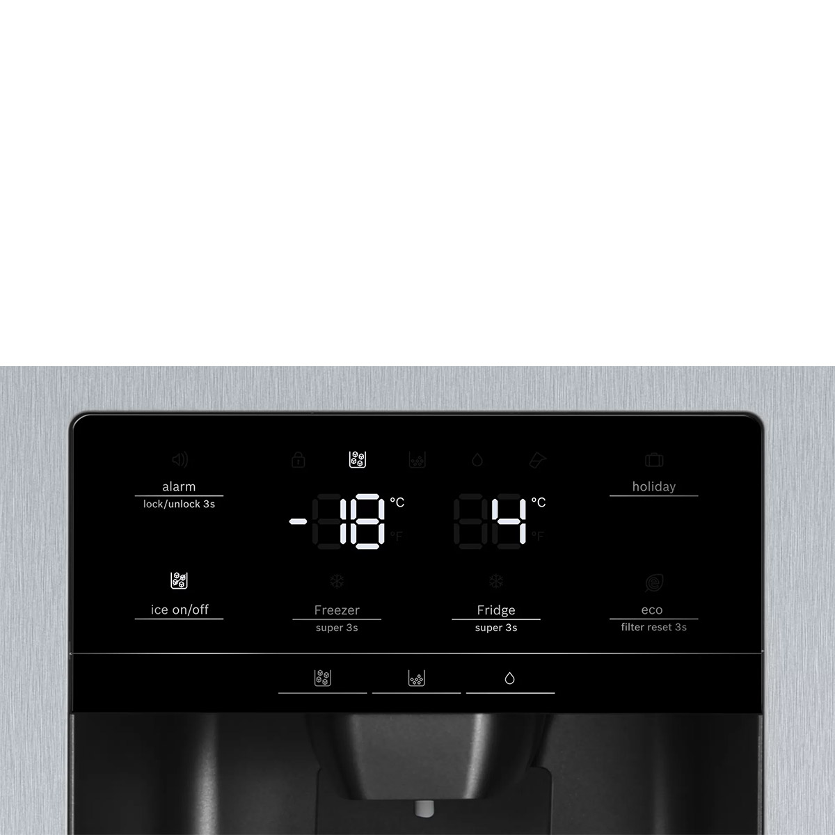 ساید بای ساید BOSCH KAG93VI30 — تصویر ۵