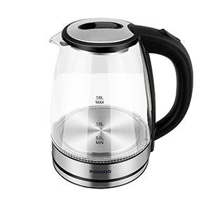 کتری برقی شیشه ای پرودو مدل ELECTRIC GLASS KETTLE