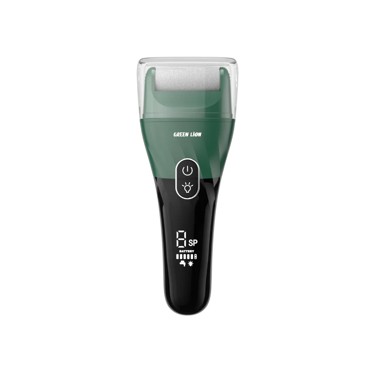 سنگ پا شارژی گرین لاین مدل Callus Remover ضد آب با 3 سر قابل تعویض