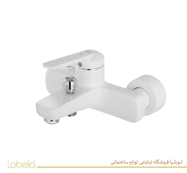 شیر دوش حمام مدل دومو 2 سفید کی دبلیو سی KWC — تصویر ۳