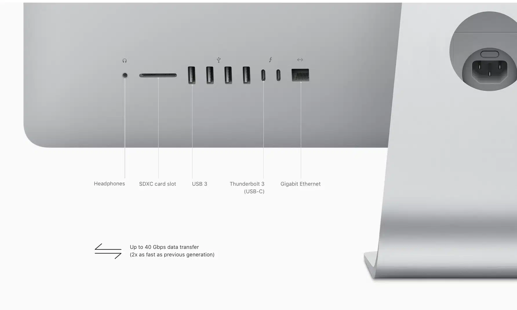 آل این وان استوک آی مک اپل Apple iMac 27 Retina 5K Core i5 6th Gen 16GB 512GB SSD Radeon 2Gb 2015 — تصویر ۴