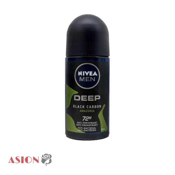مام رول مردانه نیوا مدل Deep Black Carbon Amazonia حجم ۵۰ میل