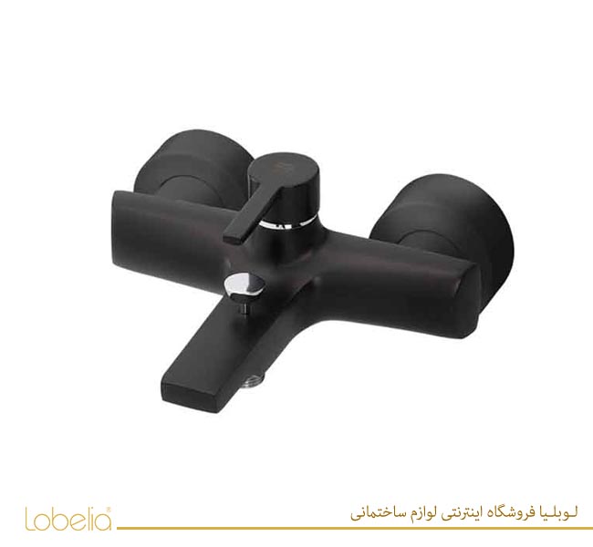 شیر دوش حمام متیس مشکی KWC کی دبلیوسی