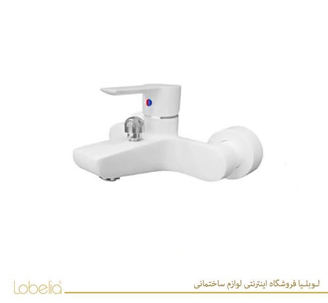 شیر دوش حمام مدل ریتا سفید kwc کی دبلیوسی — تصویر ۲