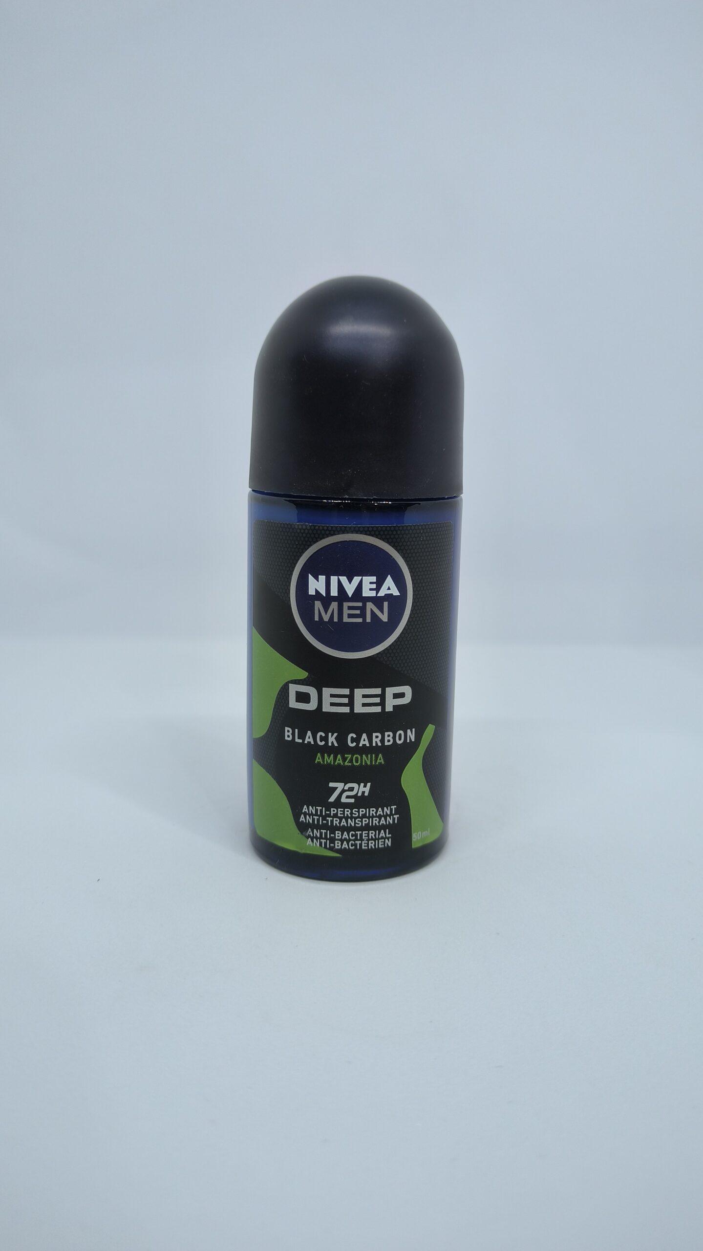 مام رول ضد تعریق مردانه نیوآ NIVEA مدل Black Carbon Amazonia حجم 50 میلی