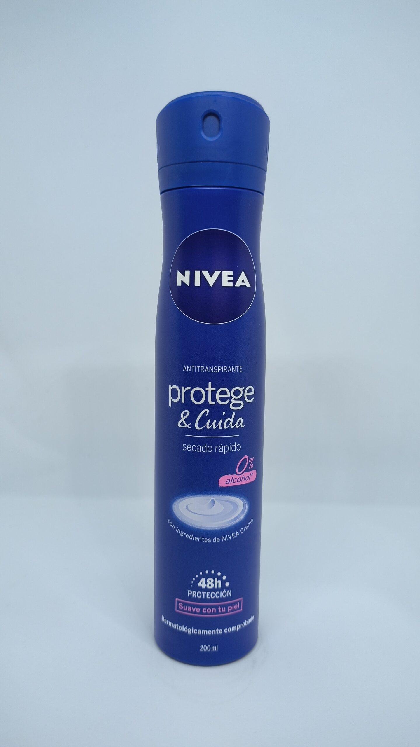 اسپری ضدتعریق زنانه نیوا NIVEA مدل protege cuida حجم 200 میل