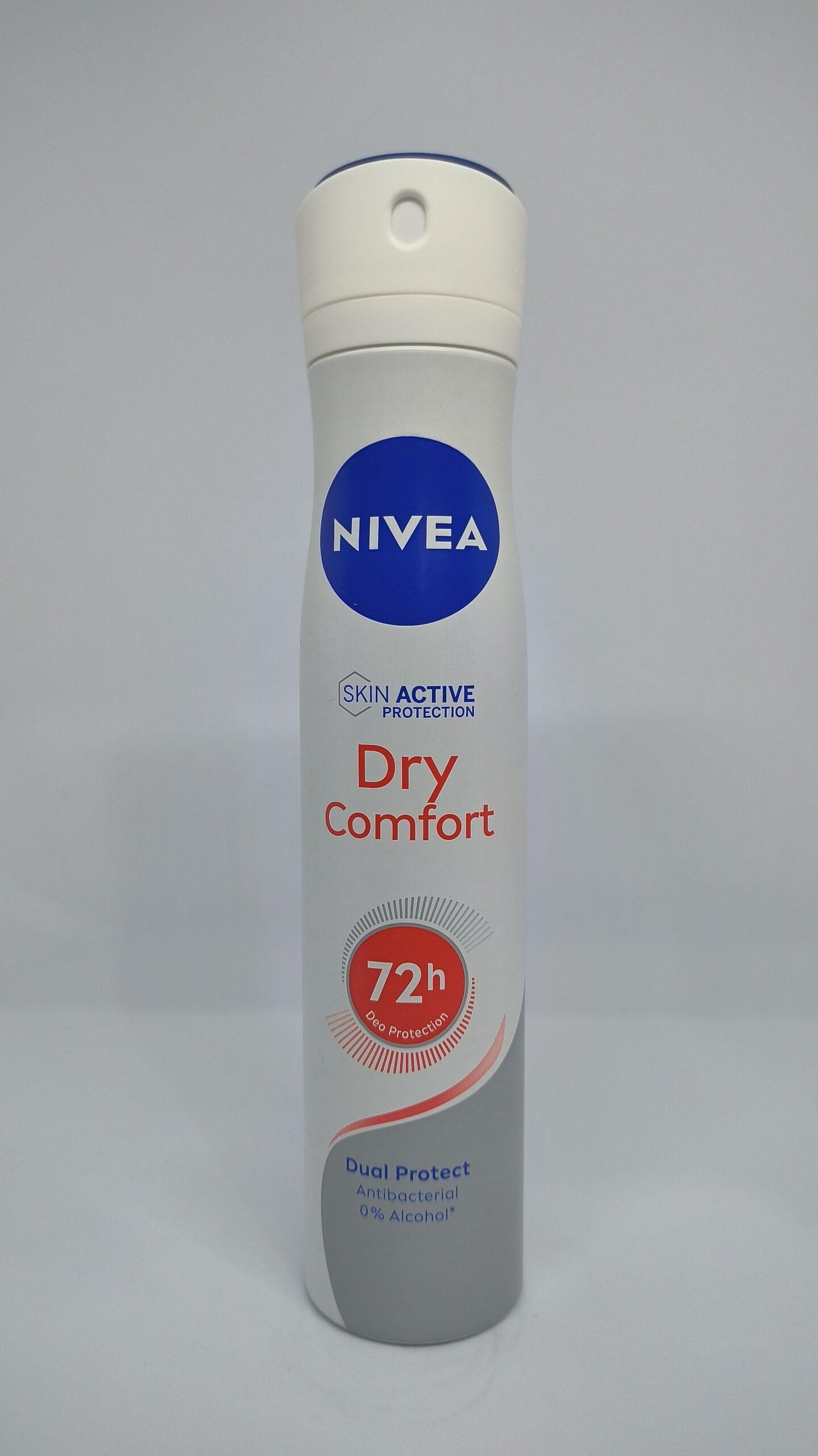 اسپری ضدتعریق زنانه نیوا NIVEA مدل Dry comfort حجم 200 میل