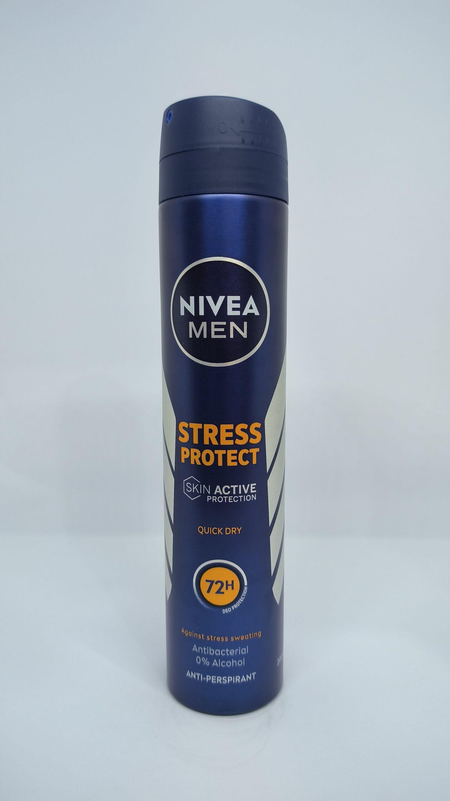 اسپری ضد تعریق مردانه نیوآ NIVEA مدل Stress Protect حجم 200 میل