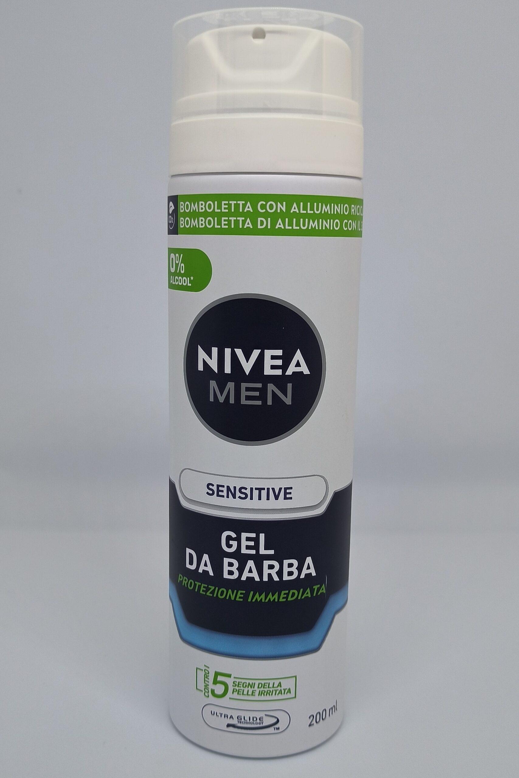 ژل اصلاح نیوآ NIVEA مدل Sensitive مناسب پوست حساس 200 میل