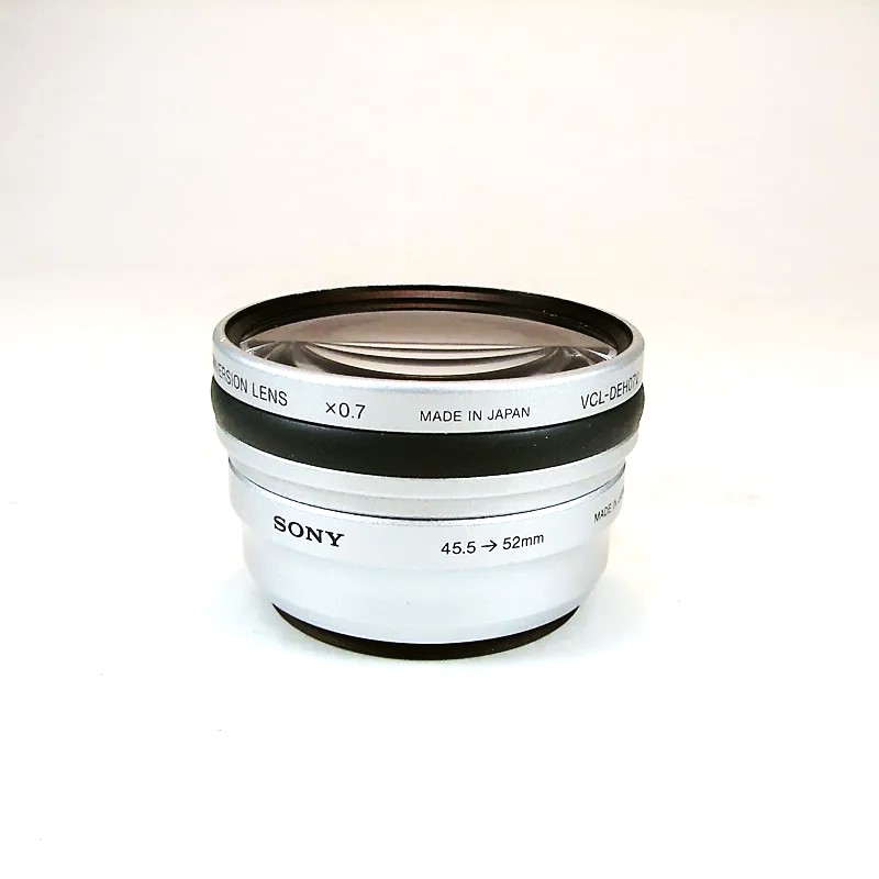 مبدل و تبدیل لنز سوپرواید سونی SONY X0.7 برای دهانه 52mm و تغییر فیلتر 45.5mm