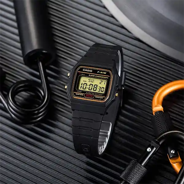 ساعت مچی کاسیو کد f-91WG-9Q — تصویر ۵