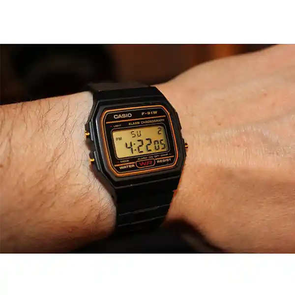ساعت مچی کاسیو کد f-91WG-9Q — تصویر ۴