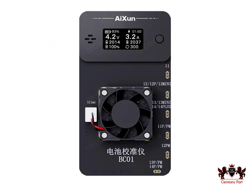 ماژول کالیبراتور باتری آیفون مخصوص منبع تغذیه هوشمند BC01 AIXUN