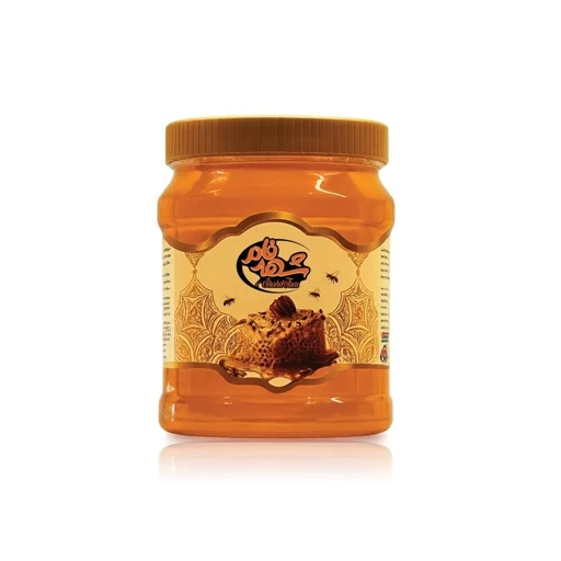 عسل چهل گیاه طبیعی500 گرم ( بونکه ) شهدفام ( ارسال رایگان )