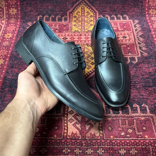 کفش مردانه چرم مدل فدرال بندی نیولایت