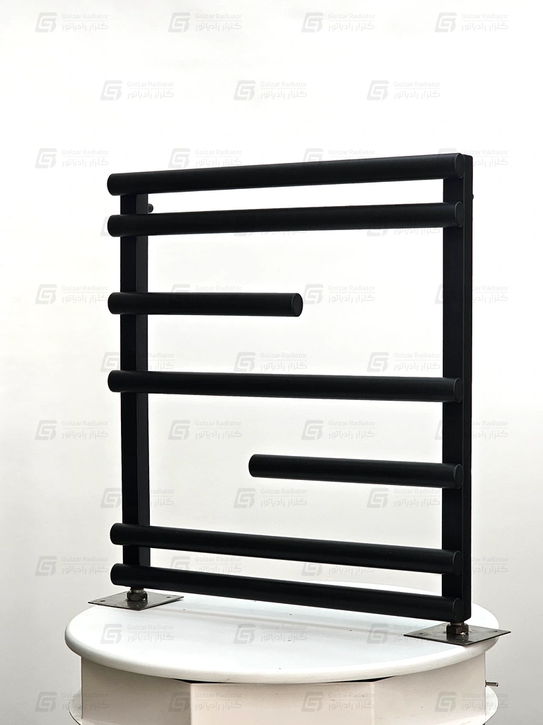حوله خشک کن استیل مدل آترین ابعاد 55×60 سانتی متر