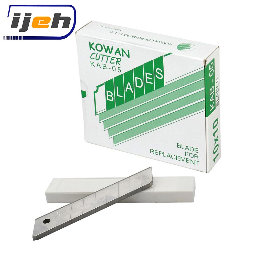 تیغ کاتر کاوان مدل 18 میل بسته 10 عددی Kawan Kaw-18 Cutter Blade — تصویر ۲