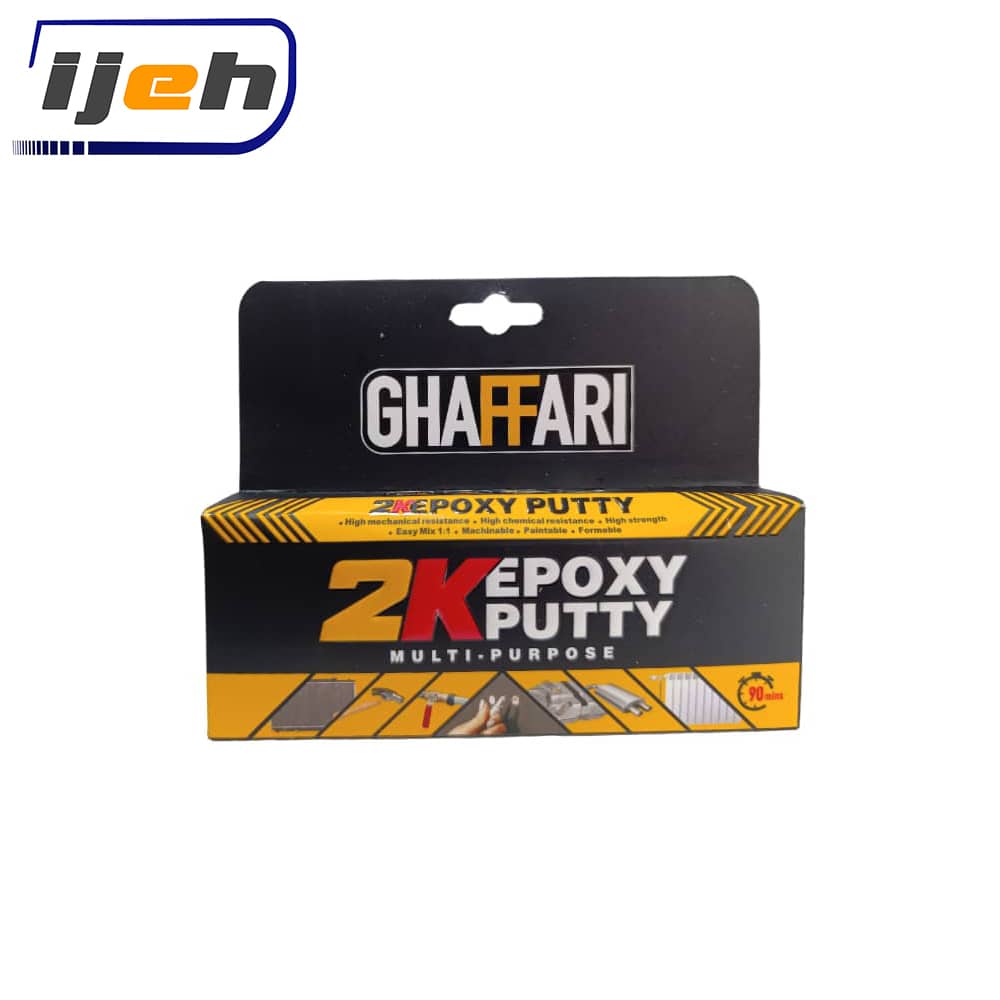 چسب اپوکسی دو جزئی غفاری دیر خشک Ghaffari Epoxy Putty 120g