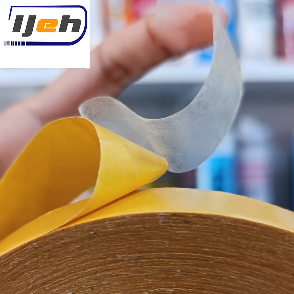 نوارچسب دوطرفه سلولزی پاکت نامه – Double-sided Cellulose Envelope Tape 2cm — تصویر ۵