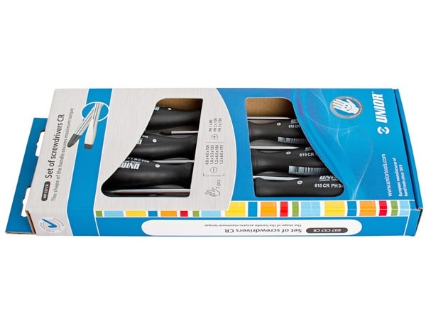 ست پیچ گوشتی یونیور 7 عددی مدل 607CS7CR — تصویر ۳