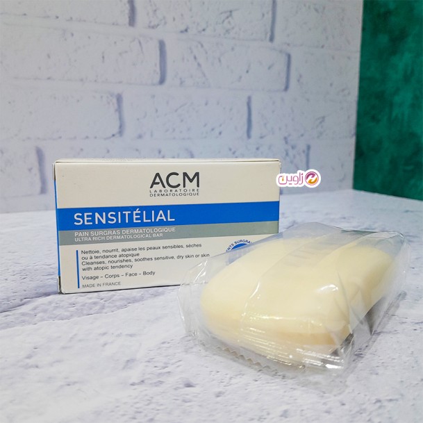 صابون پوست حساس و مستعد اگزما ای سی ام ACM 100GR — تصویر ۵