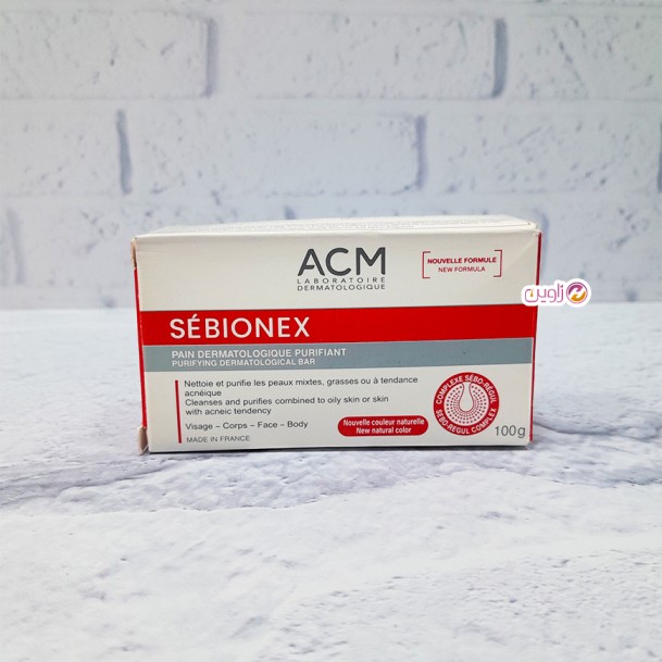 صابون پوست حساس و مستعد اگزما ای سی ام ACM 100GR — تصویر ۷