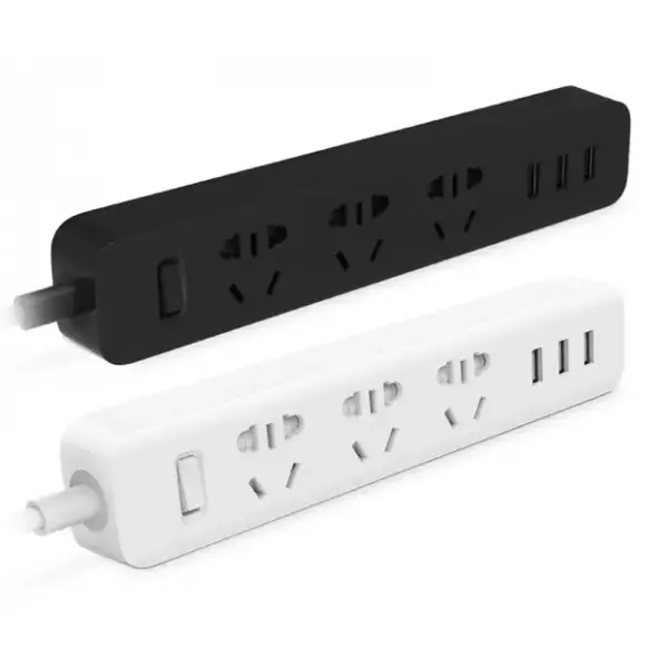 چند راهی برق شیائومی 3 سوکت 3 USB مدل XMCXB01QM