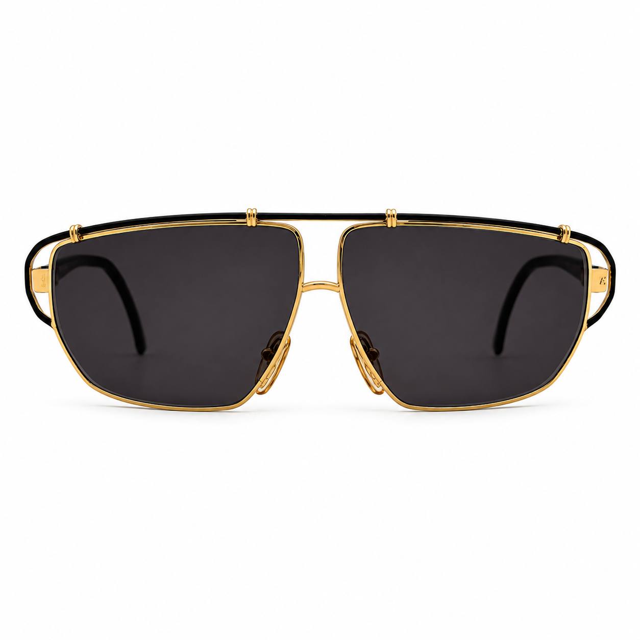 عینک وینتیج ورساچه (Versace) مدل S36 | یونیسکس با فریم ترکیبی فلز و کائوچو