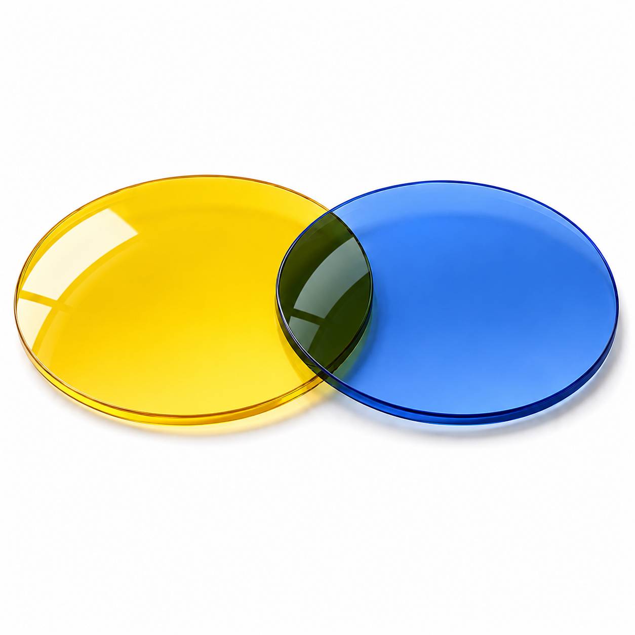 عدسی رنگی مخصوص شب UV400 با پوشش آنتیرفلکس | UV400 Night Anti-Reflective Colored Lens
