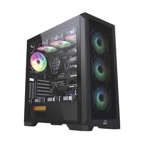 Tsco GC4510 Dragon’s Breath white Gaming Computer Case — تصویر ۶