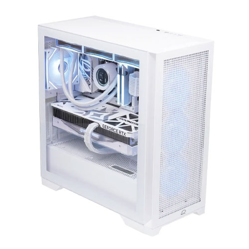 Tsco GC4510 Dragon’s Breath white Gaming Computer Case — تصویر ۵