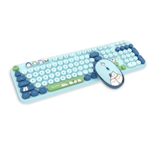 Mofii Silly Cat Wireless Keyboard and Mouse — تصویر ۴