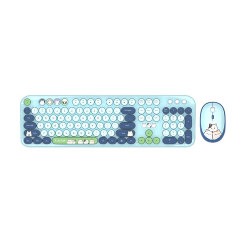 Mofii Silly Cat Wireless Keyboard and Mouse — تصویر ۳
