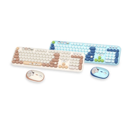 Mofii Silly Cat Wireless Keyboard and Mouse