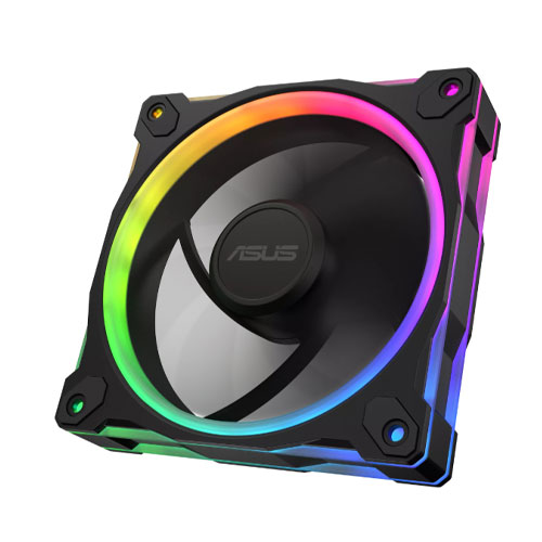 ASUS PRIME MR120 ARGB BLACK SINGLE CASE FAN — تصویر ۲