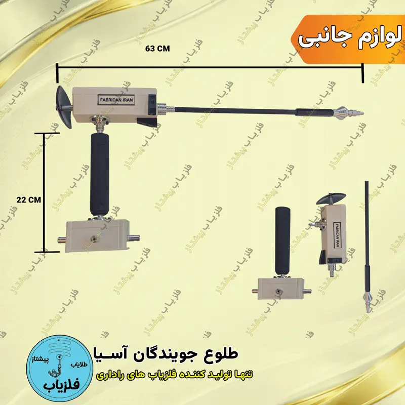 دسته آنتن فلزیاب های فرکانسی — تصویر ۲