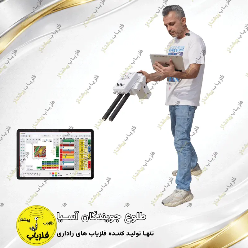 فلزیاب تصویری مدل تایتا TAITA — تصویر ۲