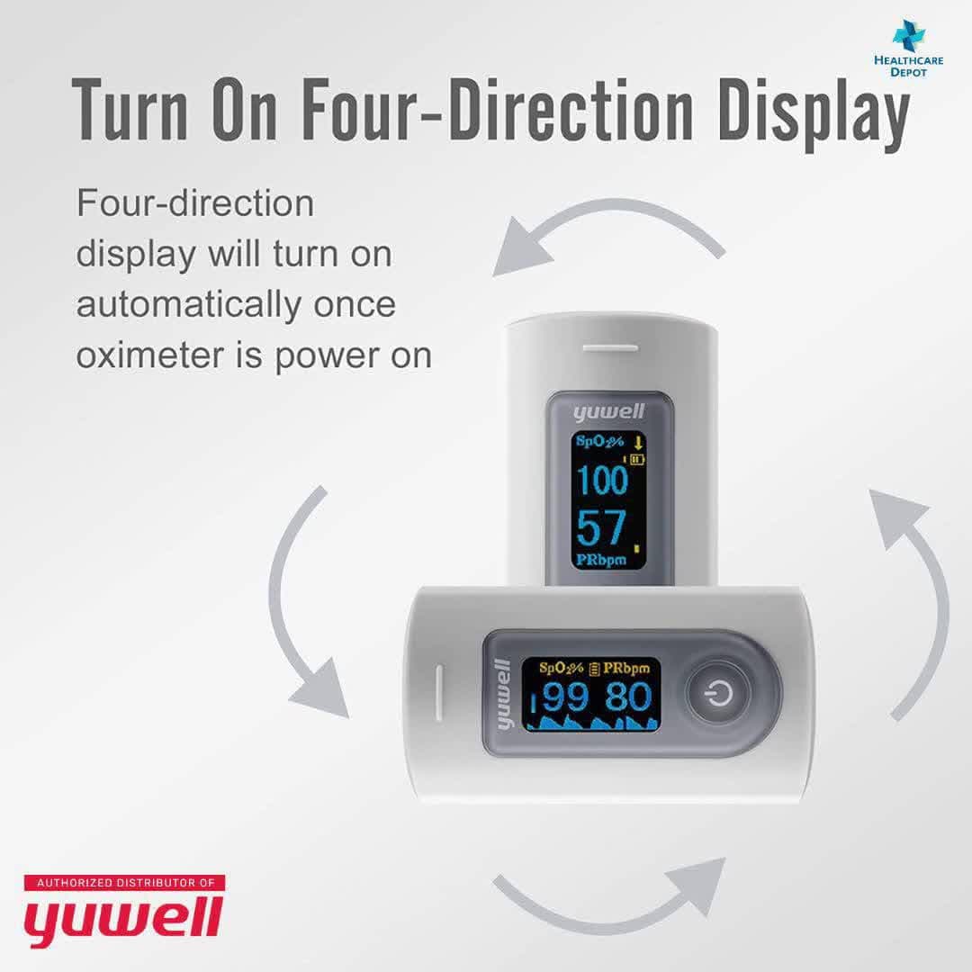 پالس اکسیمتر یوول مدل Yuwell – YX301 — تصویر ۳