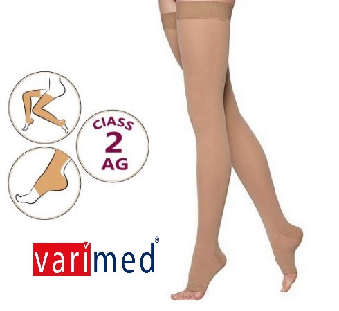 جوراب واریس بالای زانو واریمد Varimed-AG CCL2 — تصویر ۲