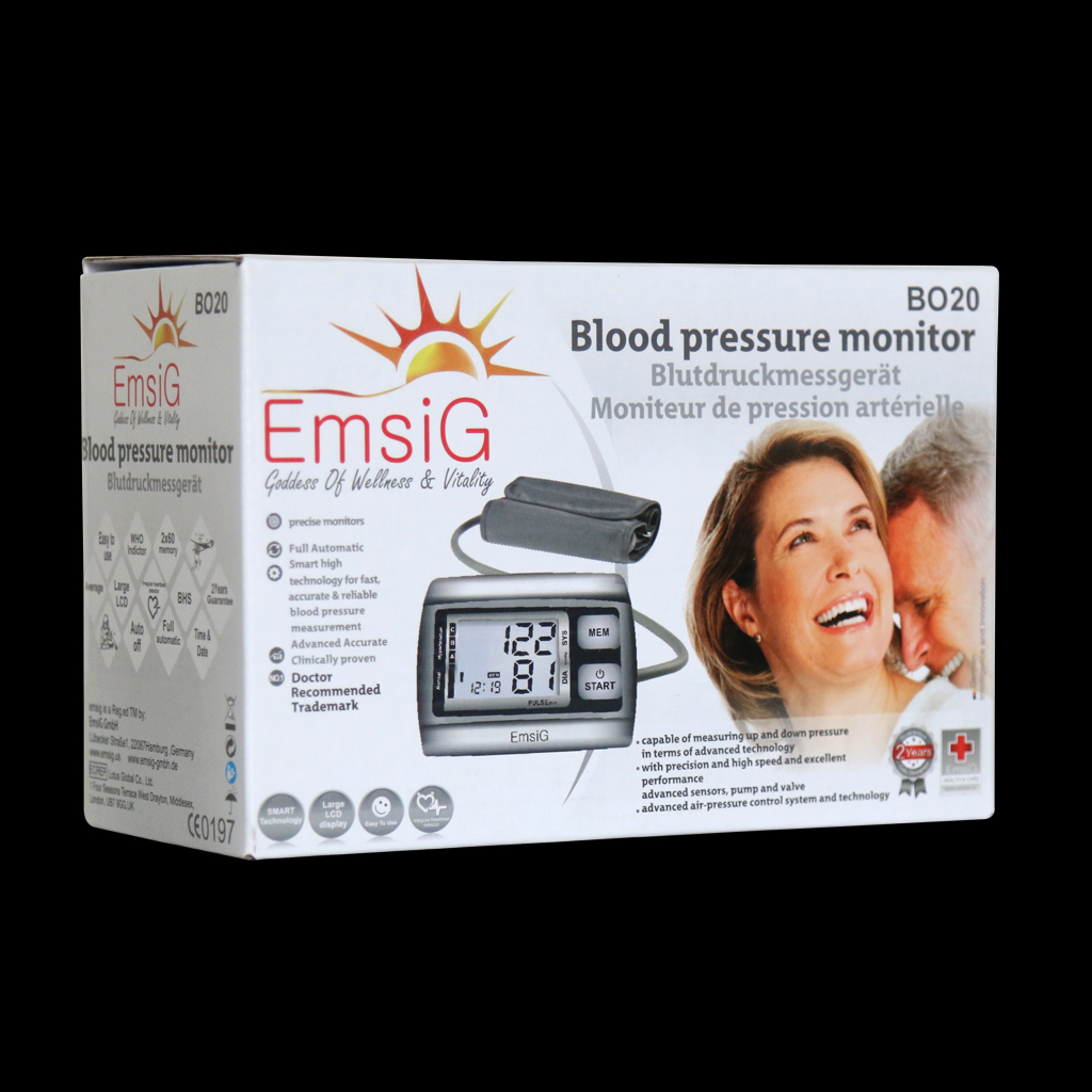 فشارسنج دیجیتالی بازویی امسیگ مدل Emsig-Bo20 — تصویر ۷