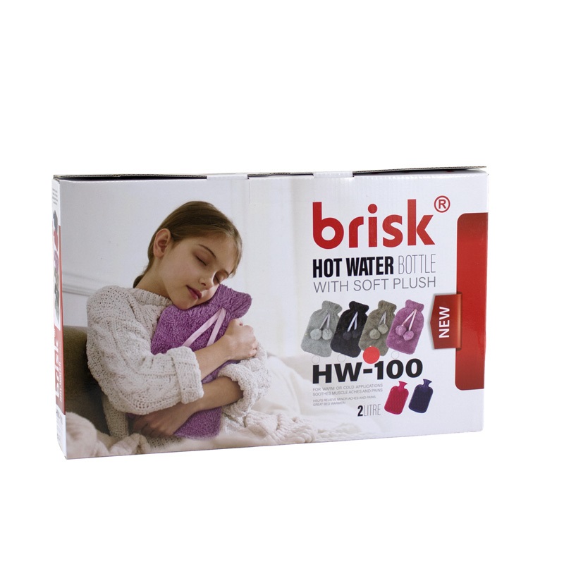 کیسه آب گرم کاوردار بریسک Brisk HW-100 — تصویر ۳