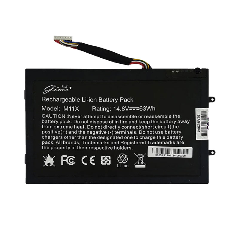 باتری لپ تاپ دل AlienWare M11X_PT6V8 Gimo plus داخلی-63 وات