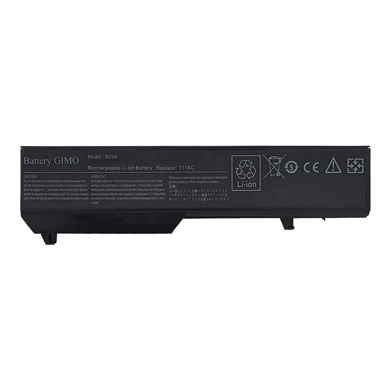 باتری لپ تاپ دل مدل Dell Vostro 1320 | برند GIMO | ظرفیت 4000 | 45 وات | پارت نامبر V1520 , T114C