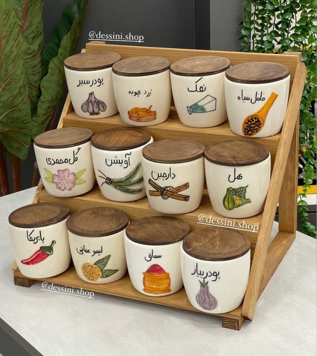سرویس ادویه نقاشی — تصویر ۲