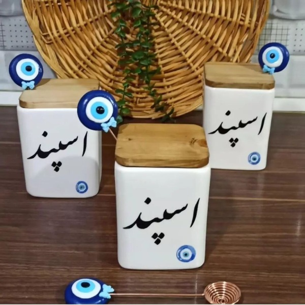 جا اسپندی سرامیکی چشم نظر B50 — تصویر ۳