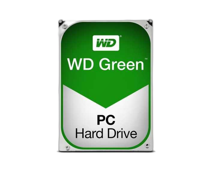 هارد دیسک اینترنال وسترن دیجیتال سبز مدل WD Green ظرفیت 1 ترابایت استوک