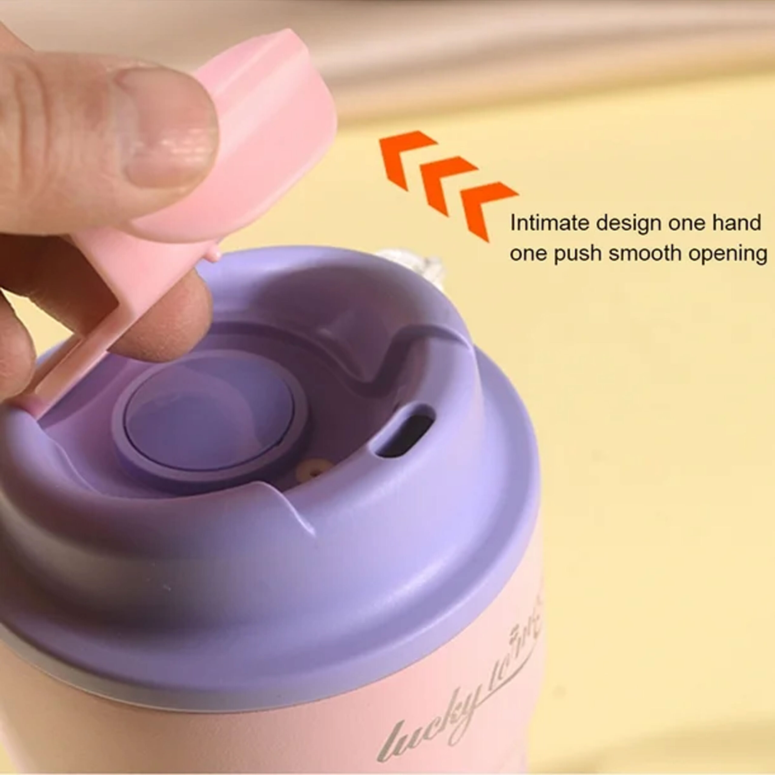 تراول ماگ مدل Lucky دماسنج دار ظرفیت 420ml — تصویر ۷