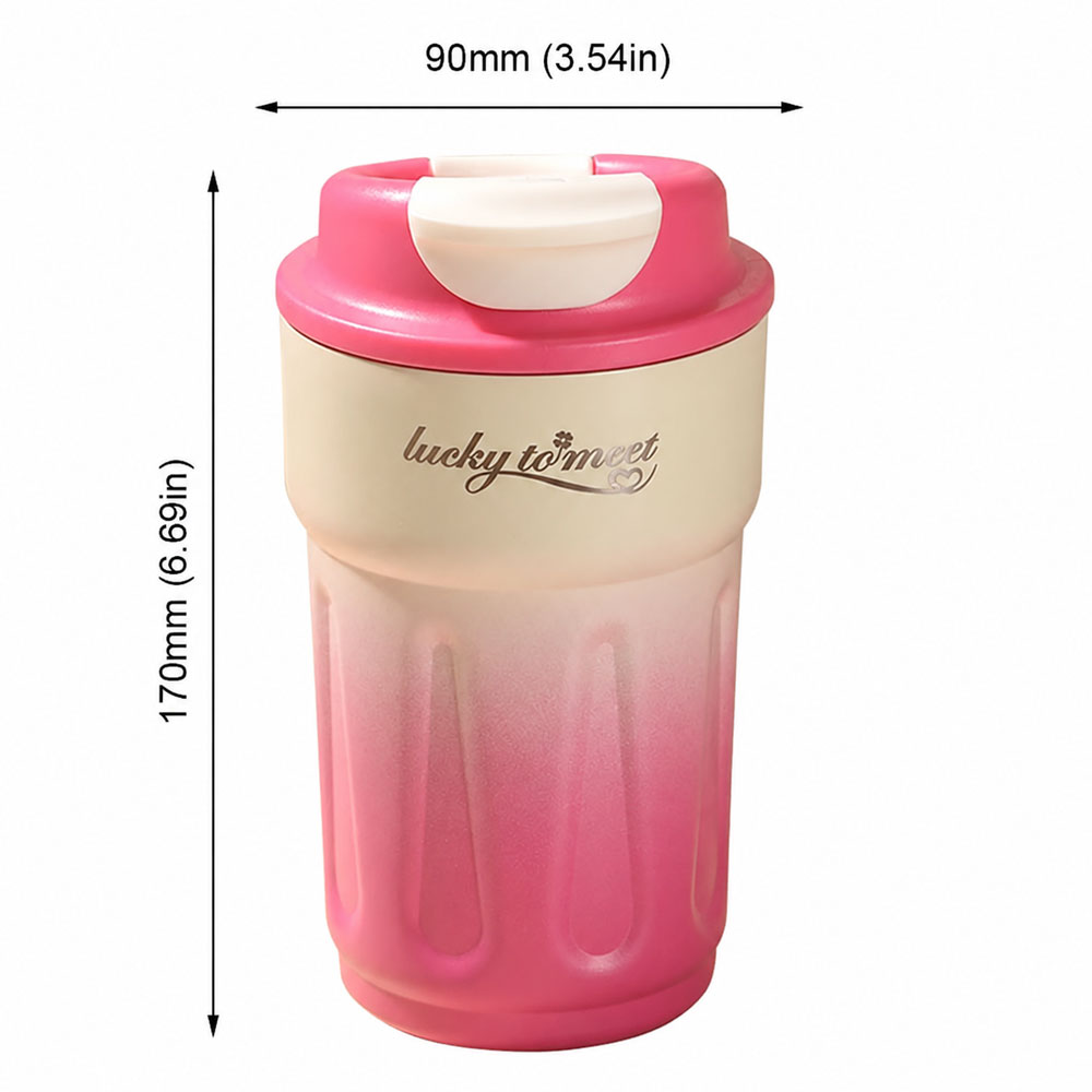 تراول ماگ مدل Lucky دماسنج دار ظرفیت 420ml — تصویر ۵